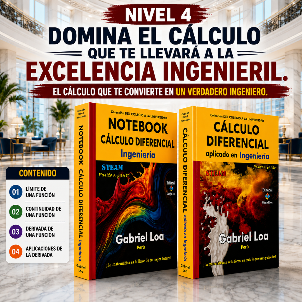 NIVEL 4: DOMINA EL CÁLCULO QUE TE LLEVARÁ A LA EXCELENCIA INGENIERIL