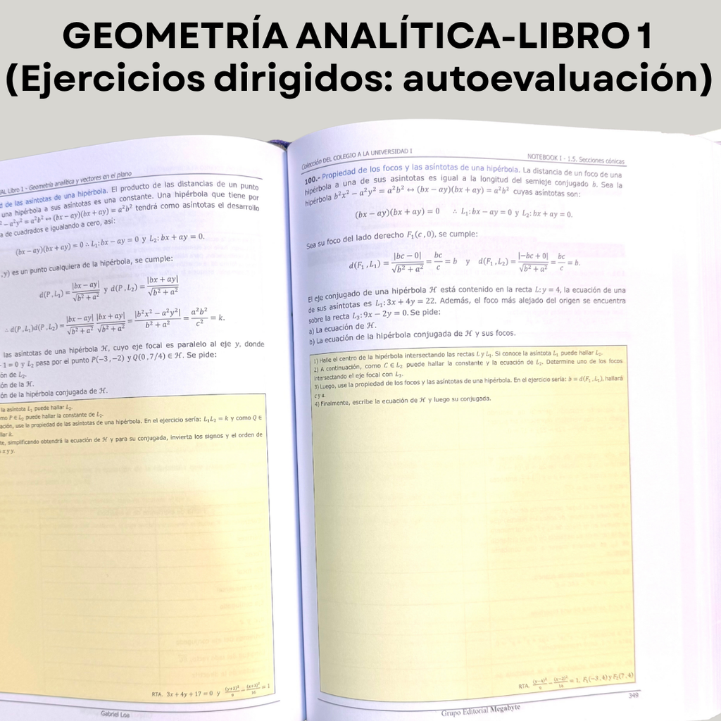 NIVEL 3: CONOCE LA MATEMÁTICA GRÁFICA. GEOMETRÍA ANALÍTICA: PLANO Y ESPACIO