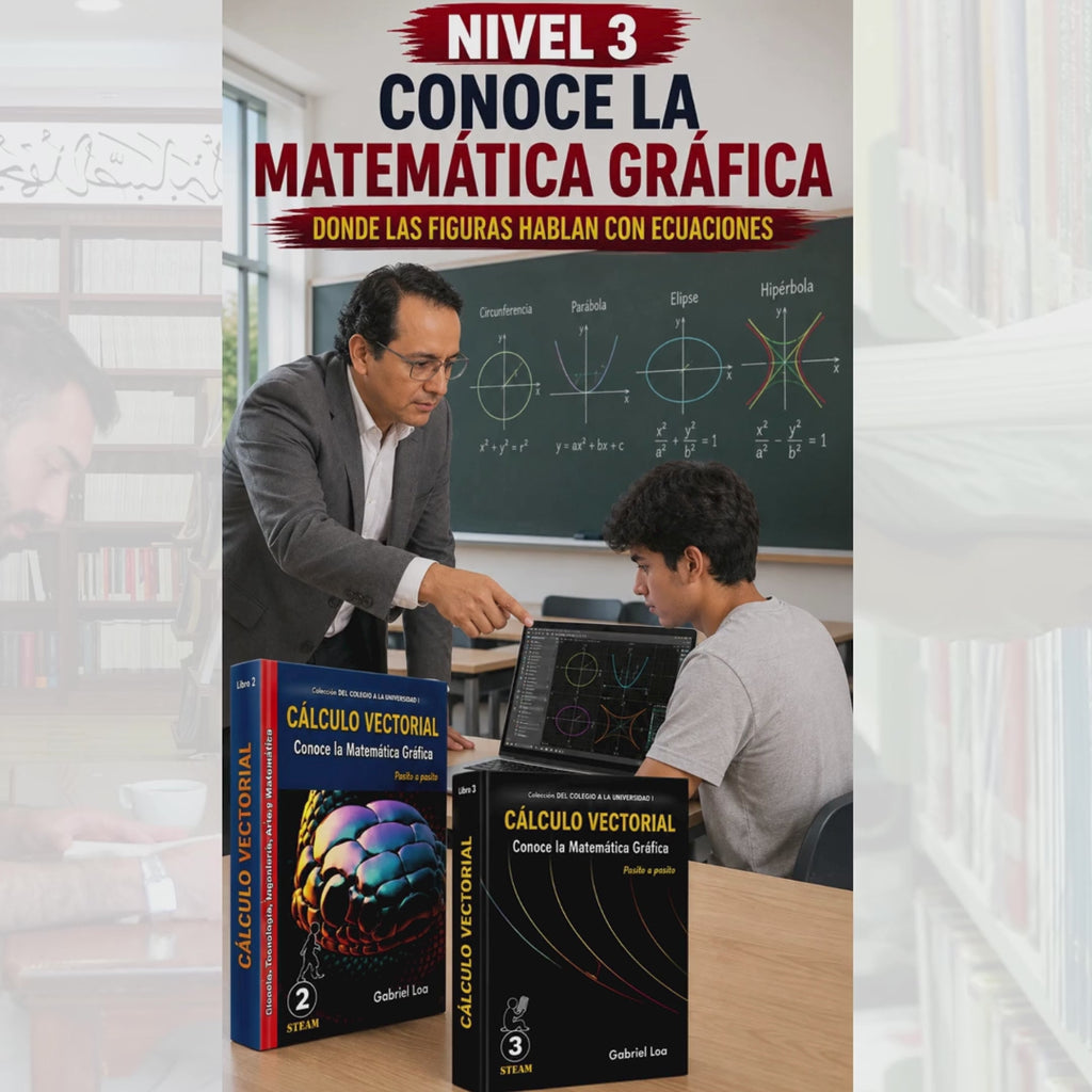 NIVEL 3: CONOCE LA MATEMÁTICA GRÁFICA. GEOMETRÍA ANALÍTICA: PLANO Y ESPACIO